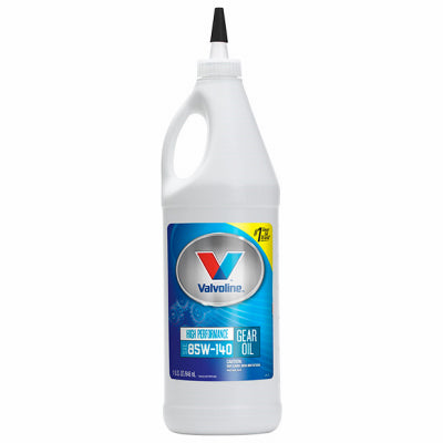 VALVOLINE INC, Valvoline 85W140 Multipurpose Automotive Gear Oil 1 qt