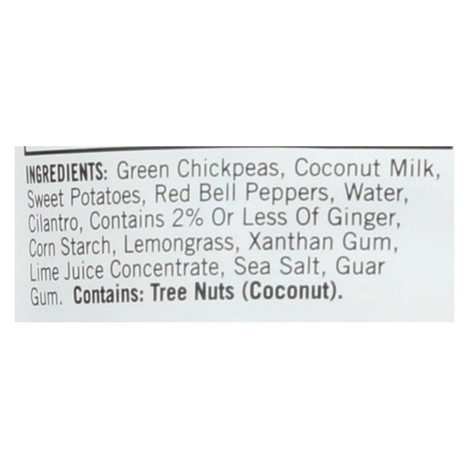 Vana Life Foods, Vana Life Foods Coconut Lime Cilantro Green Chickpea Legume Bowls  - Case of 6 - 10 OZ (Pack of 6)