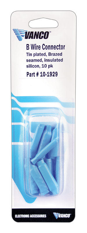 VANCO INTERNATIONAL LLC, Vanco 19-20 AWG Insulated Wire Connectors Blue 10 pk