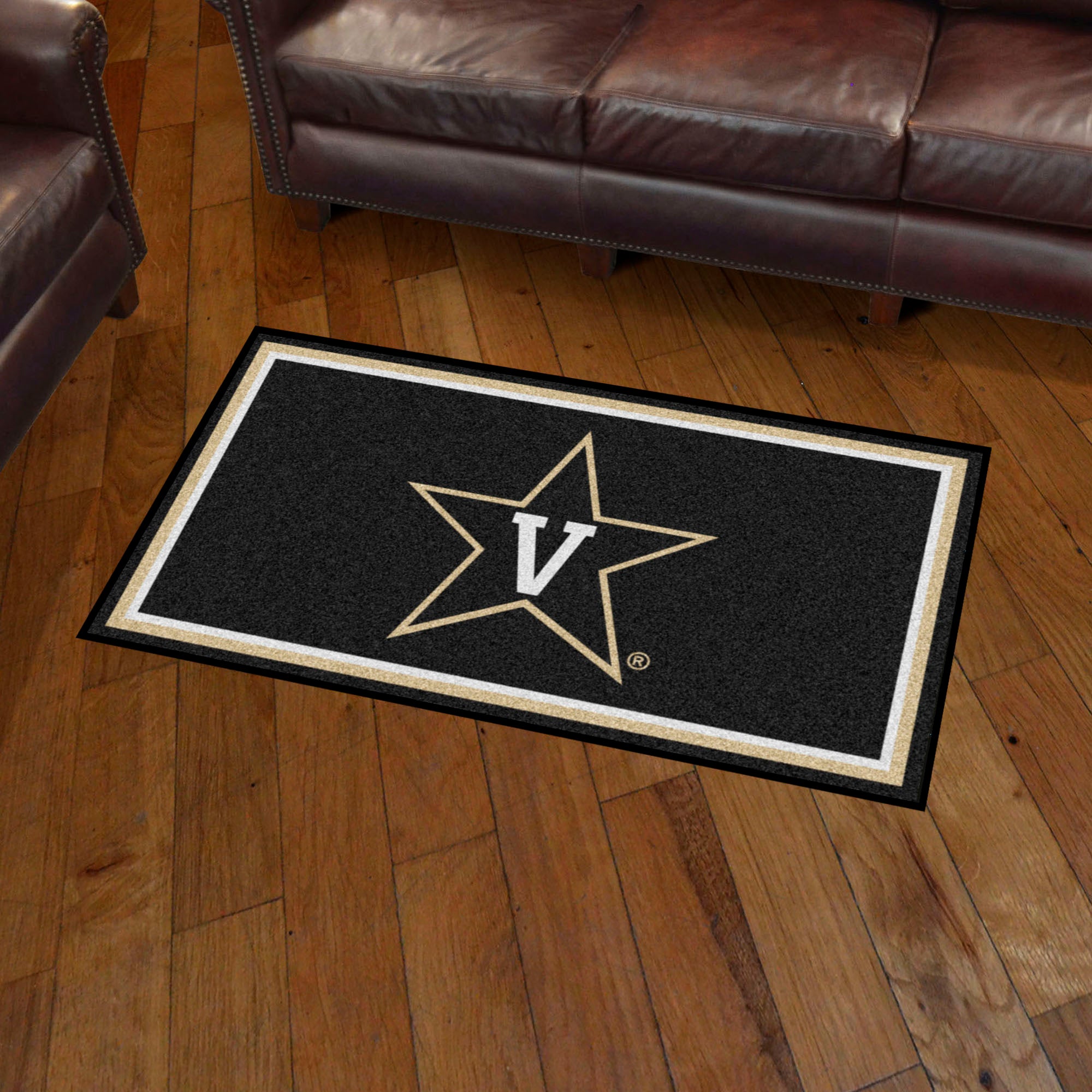 FANMATS, Vanderbilt University 3ft. x 5ft. Plush Area Rug