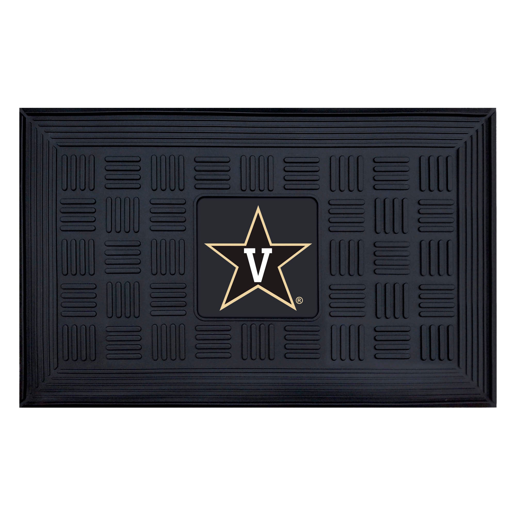 FANMATS, Vanderbilt University Heavy Duty Door Mat - 19.5in. x 31in.