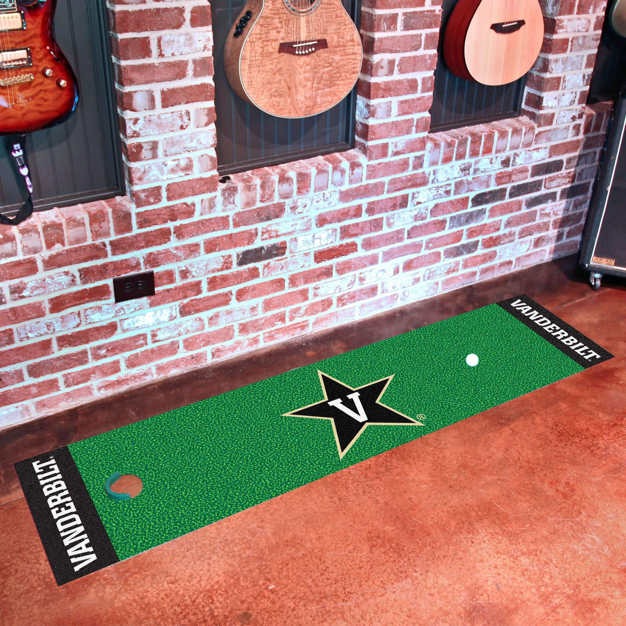 FANMATS, Vanderbilt University Putting Green Mat - 1.5ft. x 6ft.