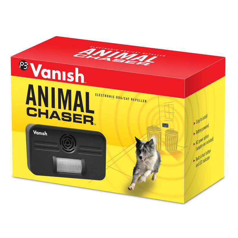 P3 INTERNATIONAL, Vanish Animal Chaser Battery-Powered Electronic Pest Repeller For Dog/Cat