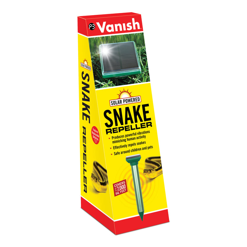 P3 INTERNATIONAL, Vanish Solar-Powered Electronic Stake Repeller For Snakes