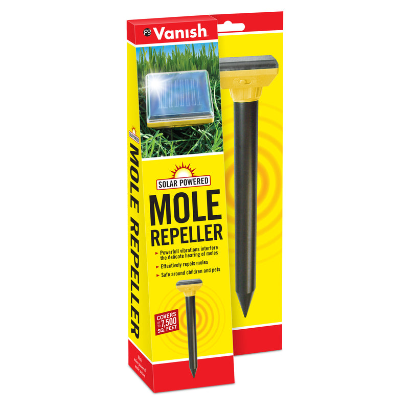 P3 INTERNATIONAL, Vanish Solar-Powered Sonic Spike Repeller For Gophers and Moles