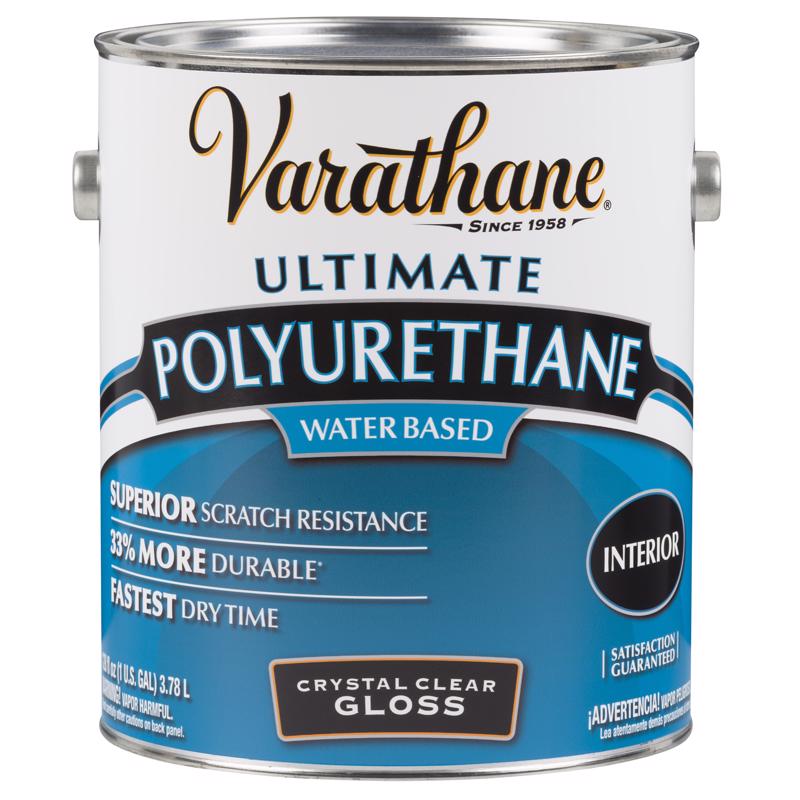 RUST-OLEUM CORP, Varathane Gloss Crystal Clear Poly Finish 1 gal. (Pack of 2)