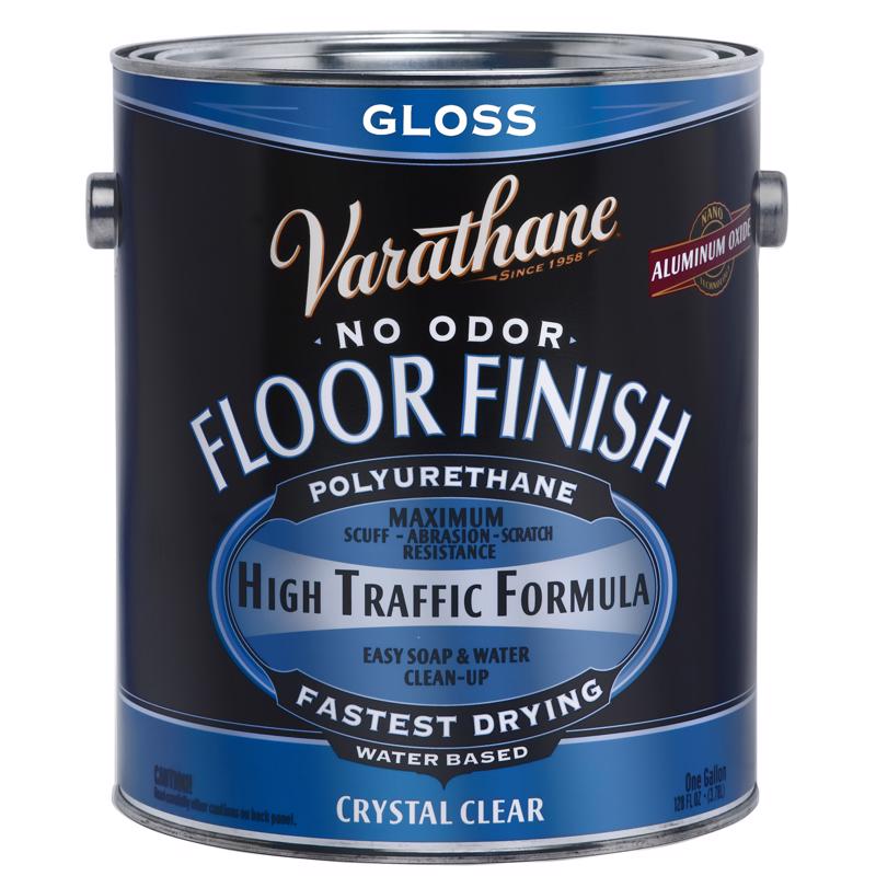 RUST-OLEUM CORP, Varathane No Odor Crystal Clear Floor Finish, 1 gal. (Pack of 2)