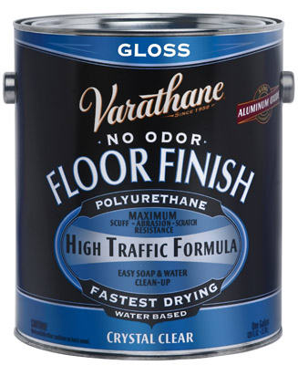 RUST-OLEUM CORP, Varathane No Odor Crystal Clear Floor Finish, 1 gal. (Pack of 2)