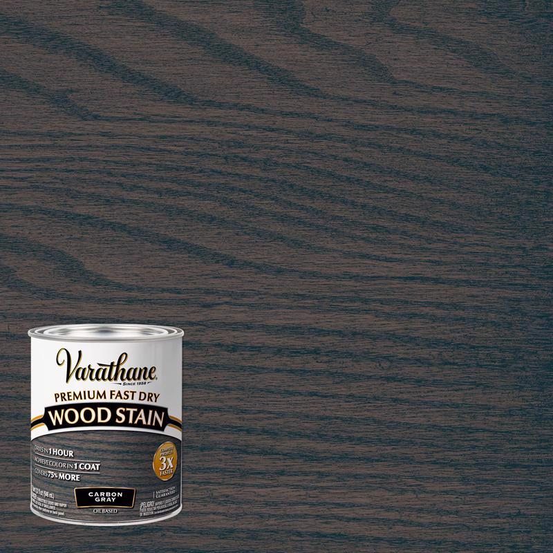 RUST-OLEUM CORP, Varathane Oil-Based Premium Fast Dry Wood Stain, 1 qt.