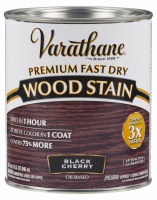 RUST-OLEUM CORP, Varathane Premium Fast Dry Semi-Transparent Black Cherry Wood Stain 1 qt. (Pack of 2)