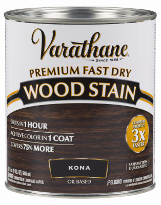 RUST-OLEUM CORP, Varathane Premium Fast Dry Semi-Transparent Kona Wood Stain 1 qt. (Pack of 2)