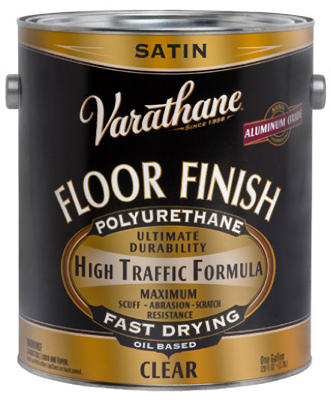 RUST-OLEUM CORP, Varathane Satin Clear Oil-Based Floor Paint 1 gal (Pack of 2)