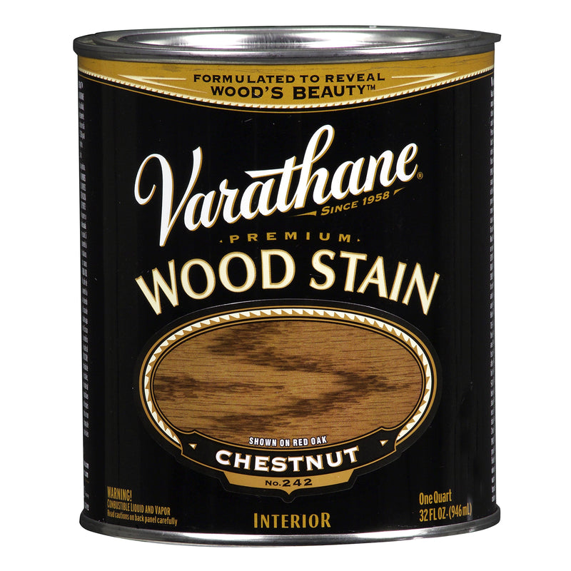 RUST-OLEUM CORP, Varathane Semi-Transparent Chestnut Oil-Based Urethane Modified Alkyd Wood Stain 1 qt