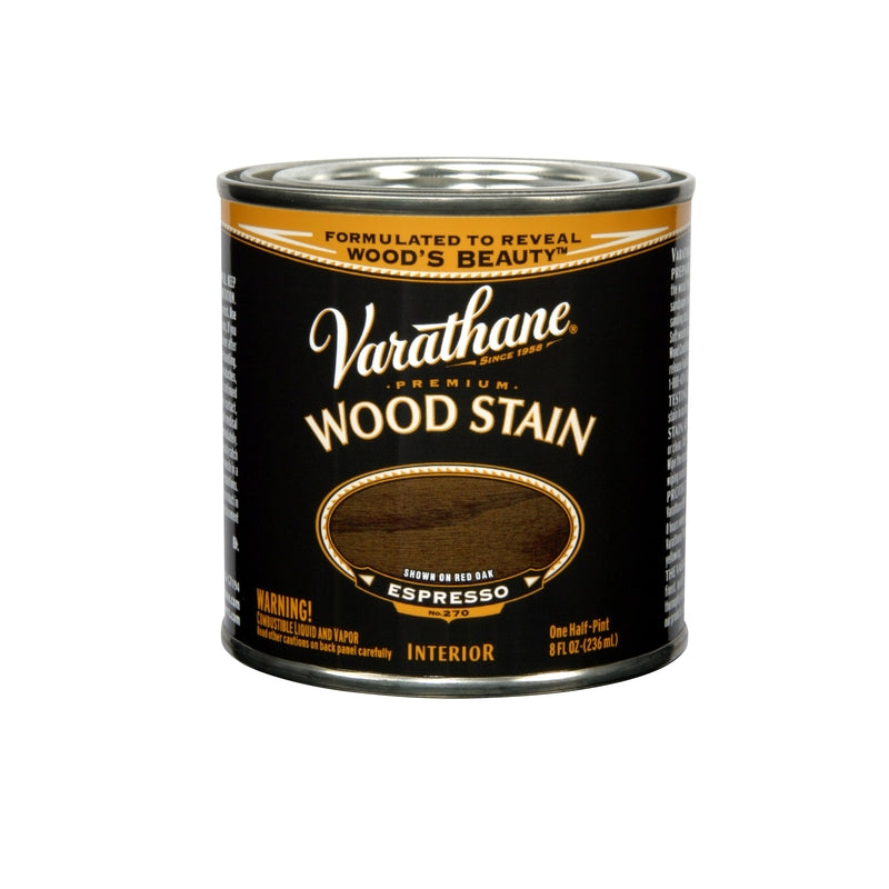 RUST-OLEUM CORP, Varathane Semi-Transparent Expresso Oil-Based Urethane Modified Alkyd Wood Stain 0.5 pt