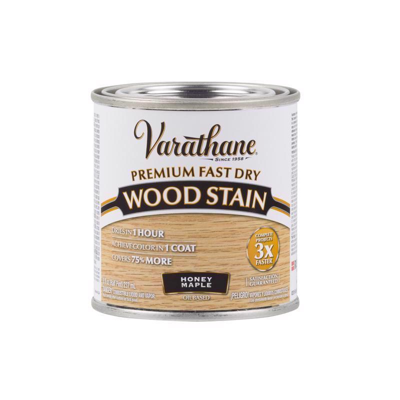 RUST-OLEUM CORP, Varathane Semi-Transparent Gloss Honey Maple Oil-Based Urethane Modified Alkyd Fast Dry Wood Stain 0