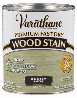 RUST-OLEUM CORP, Varathane Semi-Transparent Gloss Rustic Sage Oil-Based Urethane Modified Alkyd Fast Dry Wood Stain 1