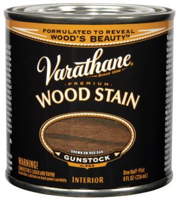 RUST-OLEUM CORP, Varathane Semi-Transparent Gunstock Oil-Based Urethane Modified Alkyd Wood Stain 0.5 pt