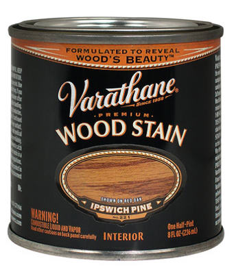 RUST-OLEUM CORP, Varathane Semi-Transparent Ipswich Pine Oil-Based Urethane Modified Alkyd Wood Stain 0.5 pt