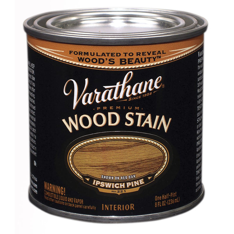 RUST-OLEUM CORP, Varathane Semi-Transparent Ipswich Pine Oil-Based Urethane Modified Alkyd Wood Stain 0.5 pt