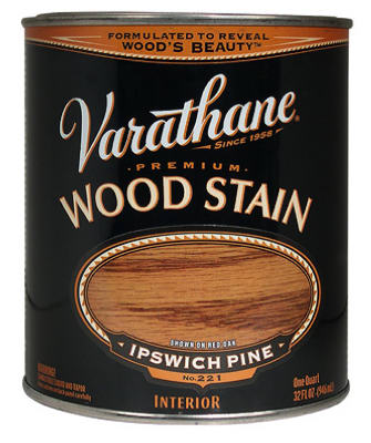 RUST-OLEUM CORP, Varathane Semi-Transparent Ipswich Pine Oil-Based Urethane Modified Alkyd Wood Stain 1 qt