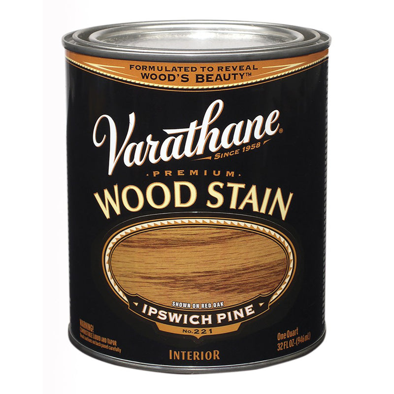 RUST-OLEUM CORP, Varathane Semi-Transparent Ipswich Pine Oil-Based Urethane Modified Alkyd Wood Stain 1 qt