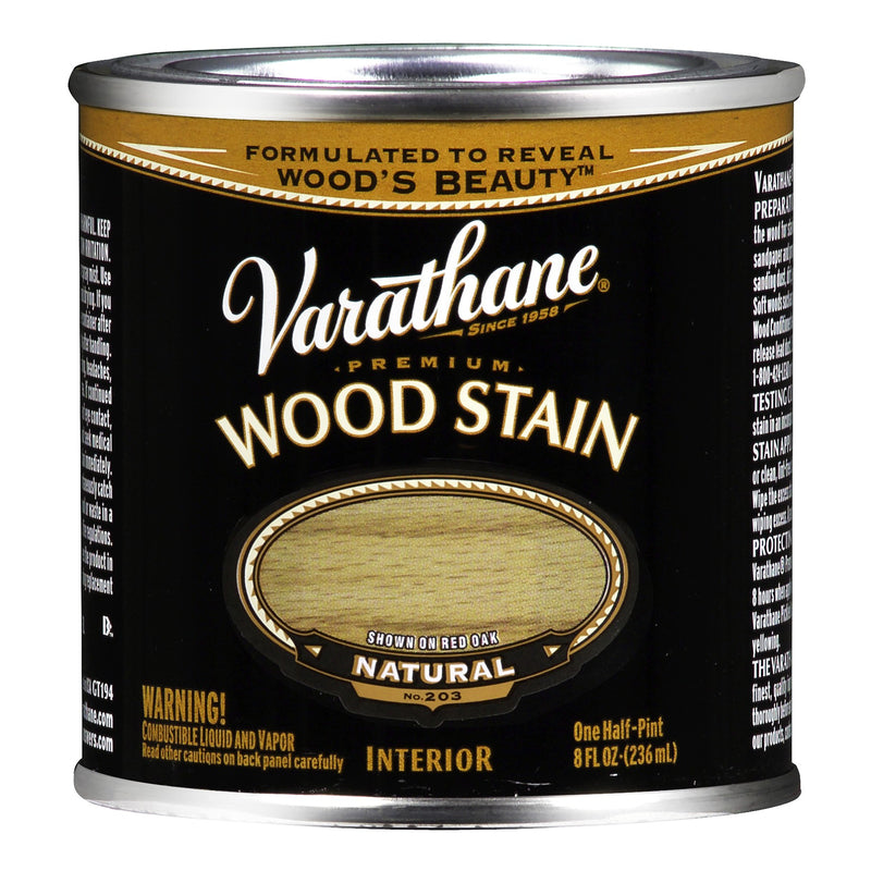 RUST-OLEUM CORP, Varathane Semi-Transparent Natural Oil-Based Urethane Modified Alkyd Wood Stain 0.5 pt