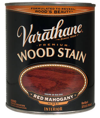 RUST-OLEUM CORP, Varathane Semi-Transparent Red Mahogany Oil-Based Urethane Modified Alkyd Wood Stain 1 qt