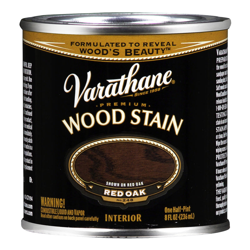 RUST-OLEUM CORP, Varathane Semi-Transparent Red Oak Oil-Based Urethane Modified Alkyd Wood Stain 0.5 pt