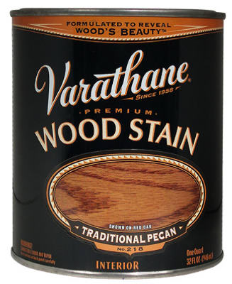 RUST-OLEUM CORP, Varathane Semi-Transparent Traditional Pecan Oil-Based Urethane Modified Alkyd Wood Stain 1 qt