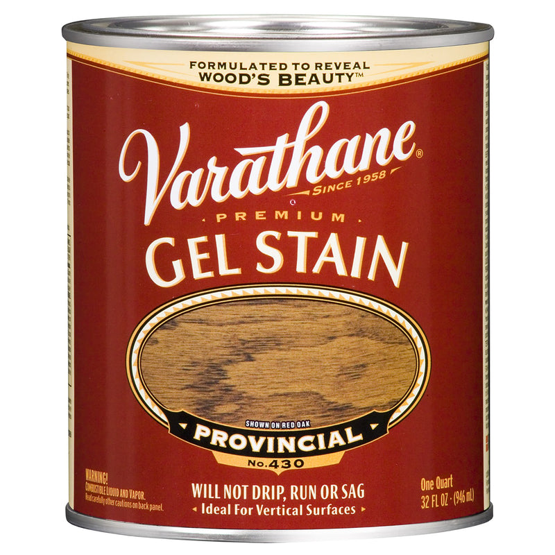 RUST-OLEUM CORP, Varathane Transparent Provincial Oil-Based Gel Stain 1 qt (Pack of 2)