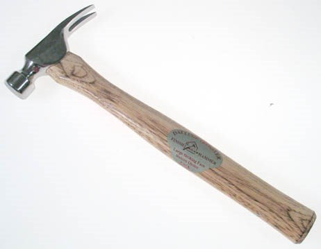 VAUGHAN & BUSHNELL MFG CO, Vaughan Hickory Handle 16 oz. Steel Head Smooth Face Framing Hammer 14 L in.