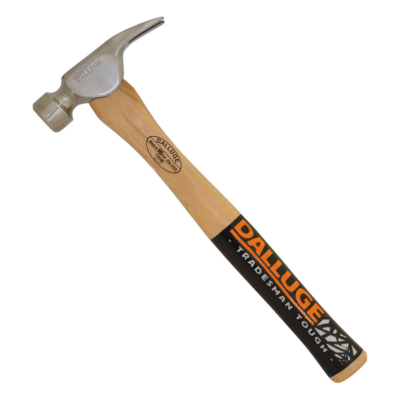 VAUGHAN & BUSHNELL MFG CO, Vaughan Hickory Handle 16 oz. Steel Head Smooth Face Framing Hammer 14 L in.