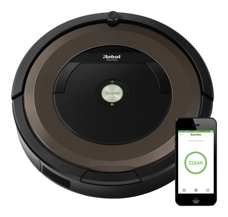 iROBOT CORP, iRobot  Roomba  Bagless  Cordless  Robotic Vacuum  1.8 amps Brown  Standard